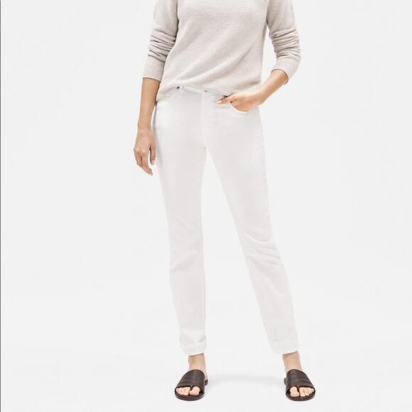 Eileen Fisher Pants - Eileen Fisher white skinny jeans size 2